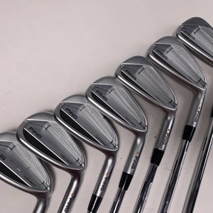 Ping i240 Iron Set 4-PW Orange Dot TT DG Issue X100 Stiff Steel Mens RH