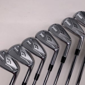 Callaway X Forged 2025 Iron Set 4-PW True Temper AMT Black S300 Stiff Steel RH