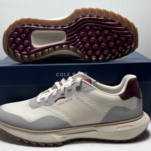 Cole Haan GP Ashland Golf Golf Shoes Drizzle Cabernet Men's SZ 9.5 (C39302)