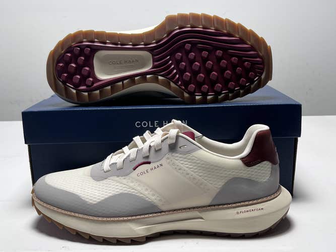 Cole Haan GP Ashland Golf Golf Shoes Drizzle Cabernet Men's SZ 9.5 (C39302)