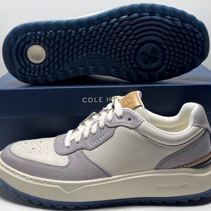 Cole Haan GP Crossover Golf Golf Shoes Ivory Gray White Men's SZ 9.5 (C40043)