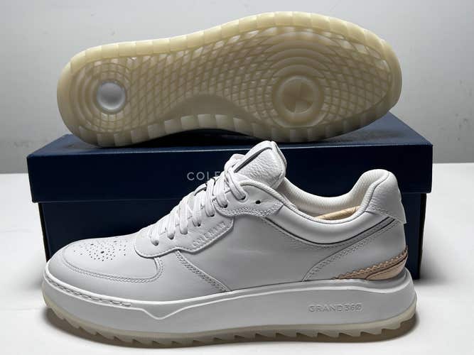 Cole Haan GP Crossover Golf Golf Shoes Optic White Men's SZ 10 (C38379)