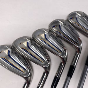 Mizuno MX 100 Iron Set 6-PW Exsar IS4 Senior Graphite Mens RH
