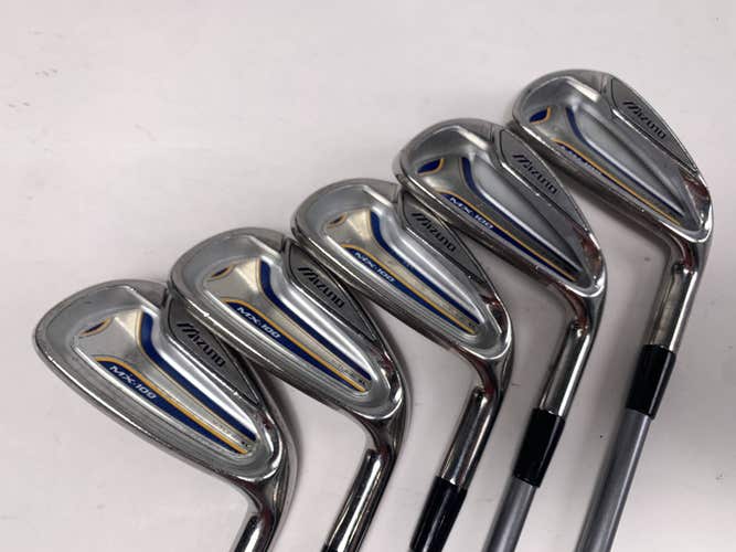Mizuno MX 100 Iron Set 6-PW Exsar IS4 Senior Graphite Mens RH