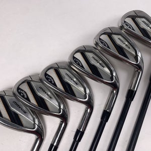 Callaway Mavrik Iron Set 6-PW+GW True Spec 60g Regular Graphite Mens RH