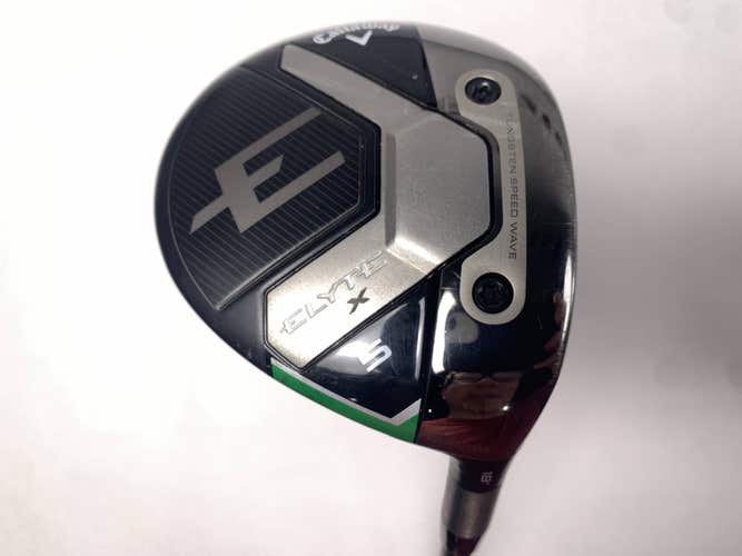 Callaway Elyte X 5 Fairway Wood 18* Mitsubishi Chemical Vanquish 5R Regular RH