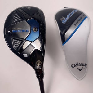 Callaway Paradym Ai Smoke 3 Hybrid 18*  Cypher Sixty 5.5 60g Regular RH HC