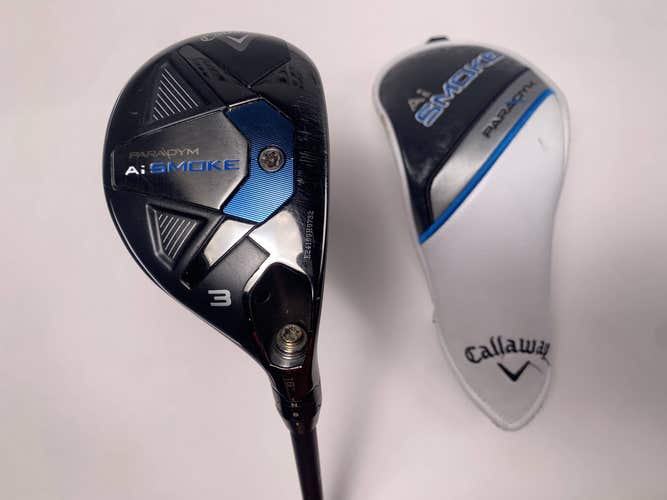 Callaway Paradym Ai Smoke 3 Hybrid 18*  Cypher Sixty 5.5 60g Regular RH HC