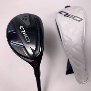 TaylorMade Qi10 4 Hybrid 22* Fujikura Ventus Blue TR HB 5A Senior RH HC