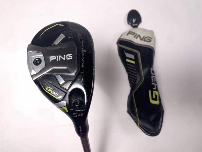 Ping G430 5 Hybrid 26* Alta CB 45g Senior Graphite Mens RH HC