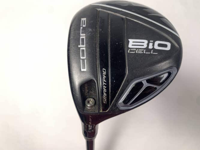 Cobra Bio Cell Black 3 Fairway Wood 14.5* Project X 5.5 58g Regular LH