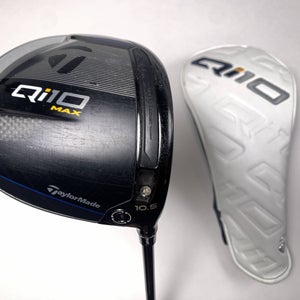 TaylorMade Qi10 MAX Driver 10.5* Fujikura Ventus Red 5R Regular RH HC