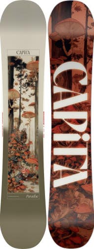 Capita Paradise Womens Snowboard 141 cm, All Mountain Twin, New 2026