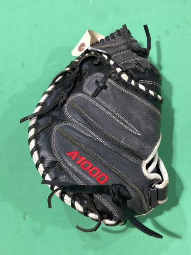 Wilson A1000 RH Catcher's Baseball Glove 33" (Used)
