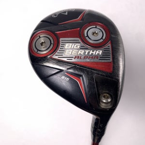 Callaway Big Bertha Alpha 815 3 Fairway 14* Speeder 565 Evolution Regular RH