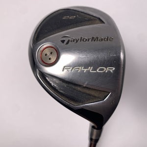 TaylorMade Raylor 2010 4 Hybrid 22* REAX 65g Stiff Graphite Mens RH