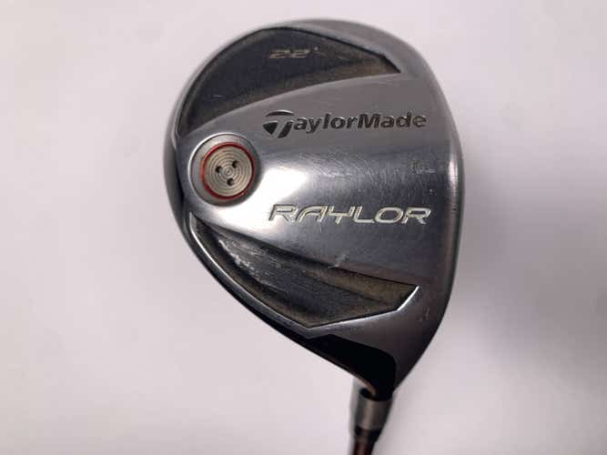 TaylorMade Raylor 2010 4 Hybrid 22* REAX 65g Stiff Graphite Mens RH