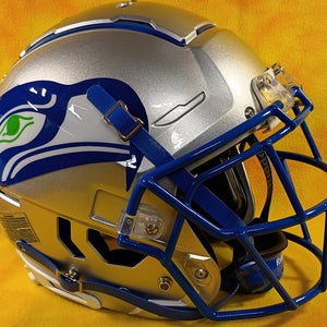 Seattle Seahawks fullsize Schutt F7 football helmet small Coal Rush NCAA