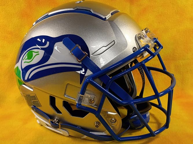 Seattle Seahawks fullsize Schutt F7 football helmet small Coal Rush NCAA
