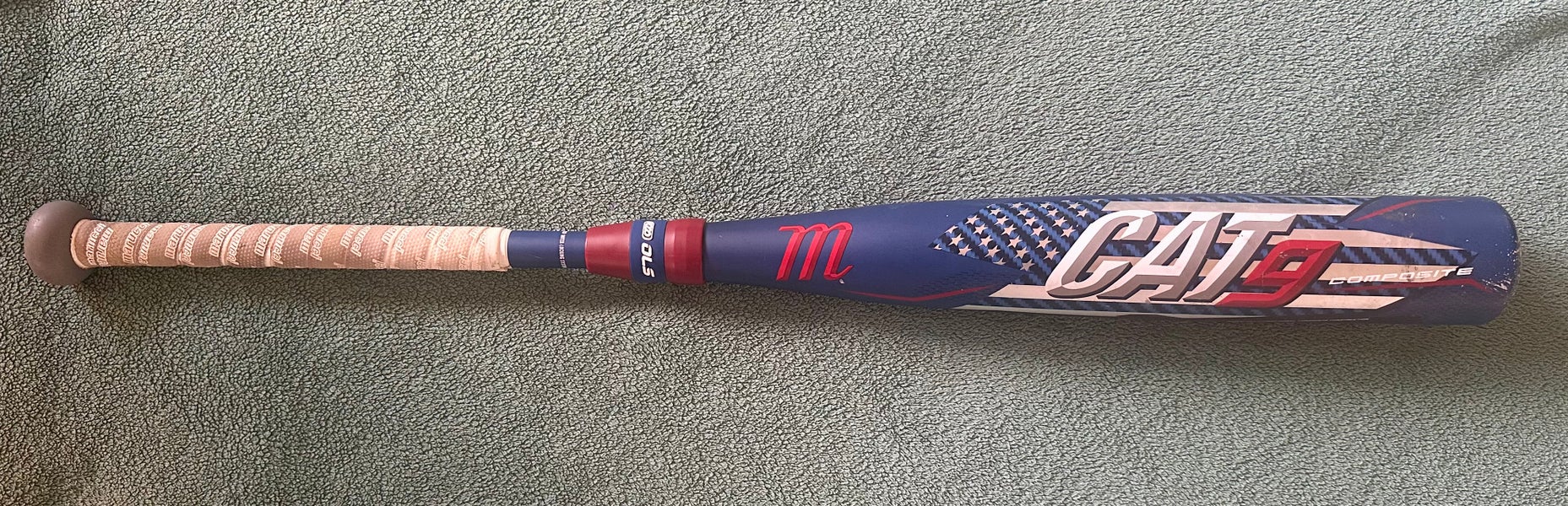 2021 Marucci CAT9 Composite USSSA Certified Bat (-8) 23 oz 31" (Used)
