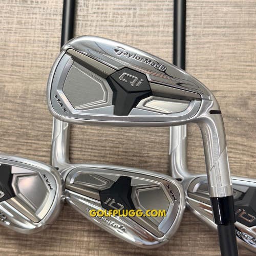 2026 Taylormade Qi Max Iron Set 5-AW / KBS Max Graphite, Regular (207)