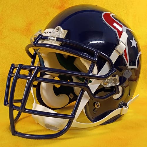 Throwback Houston Texans custom fullsize Schutt Air football helmet lg Cushing