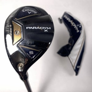 Callaway Paradym X 5 Hybrid 24* Aldila Ascent 50g Senior Graphite Mens LH HC