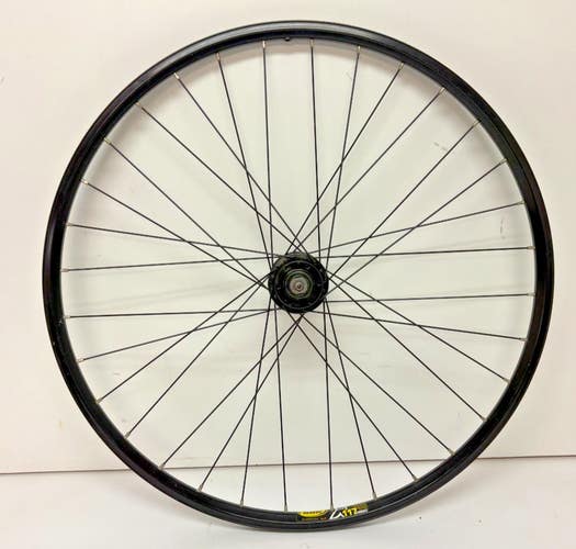 Mavic XM 117 32-Spoke Black Aluminum Disc Brake 26" QR Mountain Bike Front Wheel