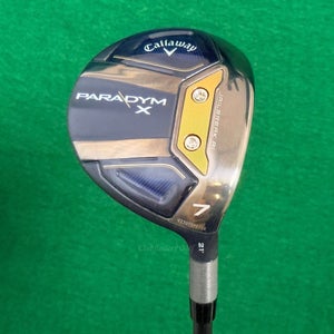 Callaway Paradym X 21 Fairway 7 Wood Tensei 1K Blue 65-R Graphite Regular w/HC
