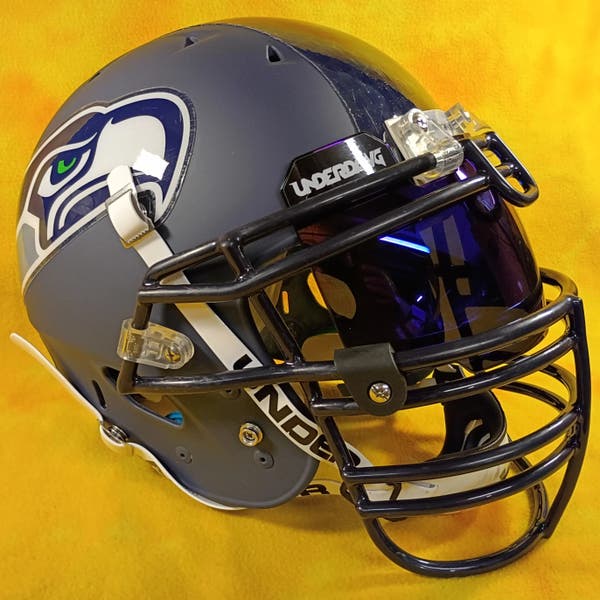 customize schutt dna football helmet Seattle Seahawks custom fullsize Schutt DNA Pro Plus football helmet large  | SidelineSwap
