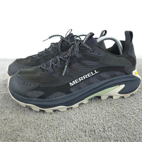 Merrell Moab Speed 2 GTX Womens Size 10 Hiking Shoes Trail Black Waterproof