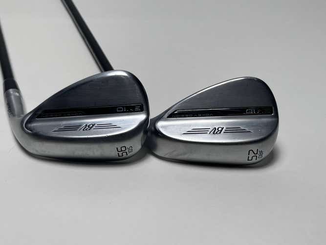 Titleist Vokey SM10 Tour Chrome Wedge Set 52* 8 56* 10 Tensei Regular Graphite