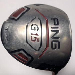 Ping G15 Driver 10.5* Aldila Serrano 60g Stiff Graphite Mens RH
