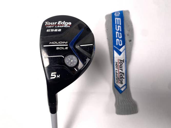 Tour Edge Hot Launch E522 5 Hybrid 25* Fubuki HL Series 55g Senior LH HC