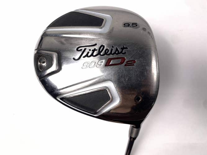 Titleist 909 D2 Driver 9.5* Mitsubishi Rayon Diamana 65 Stiff Graphite Mens RH