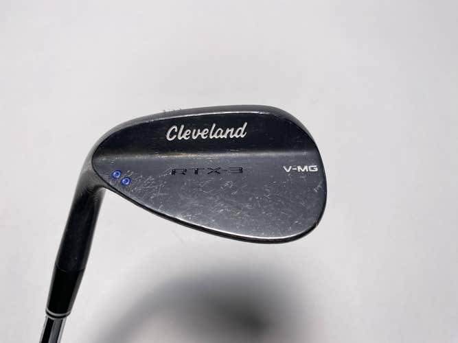 Cleveland RTX 3 Black Satin Wedge 56* 11 Bounce Dynamic Gold Wedge Steel Mens LH