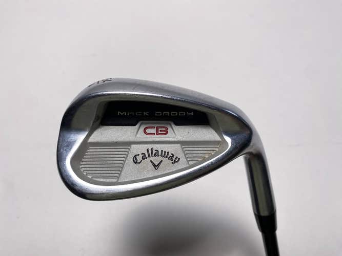 Callaway Mack Daddy CB Wedge 54* 14 Bounce KBS Hi-Rev G 80g Regular Graphite RH