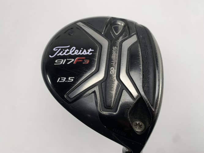 Titleist 917 F3 Strong 3 Fairway Wood 13.5* HZRDUS RDX Smoke 6.0 70g Stiff RH