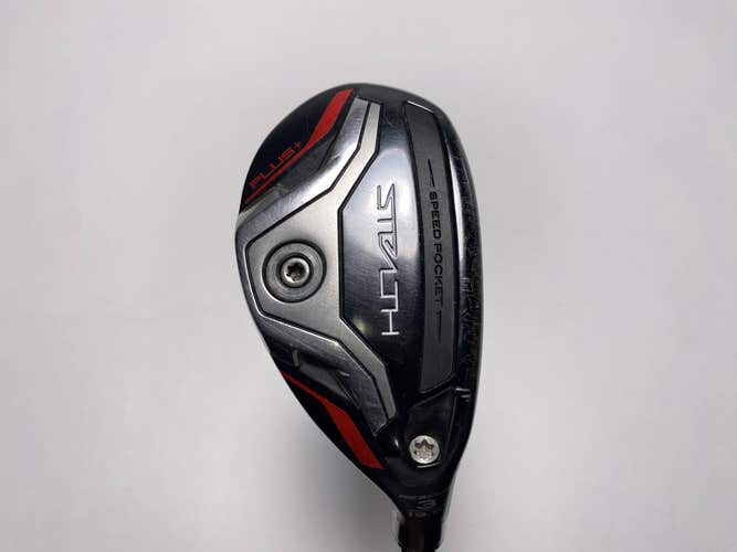 TaylorMade Stealth Plus Rescue 3 Hybrid 19.5* HZRDUS Smoke RDX 6.0 80g Stiff RH