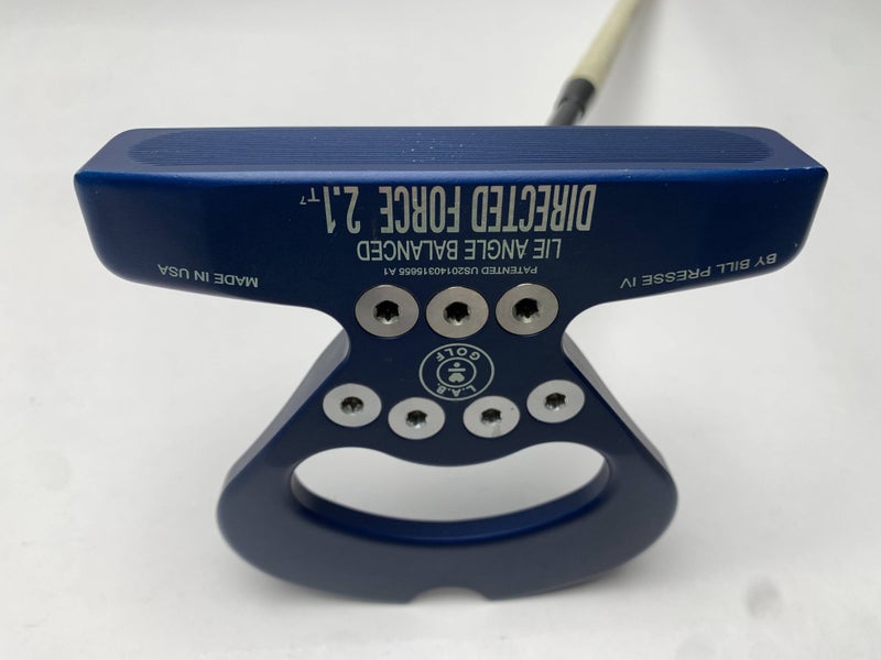 L.A.B. Golf Directed Force 2.1T7 Putter 34" 70* BGT Stability Mens RH