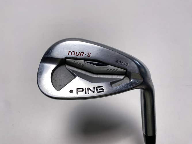 Ping Tour-S Chrome Wedge 50* 12 Bounce Black Dot TT DG S300 Stiff Steel Mens RH