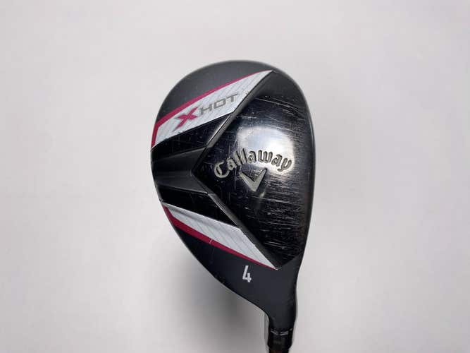 Callaway X Hot 19 4 Hybrid 22* 60g Senior Graphite Mens RH Oversize Grip