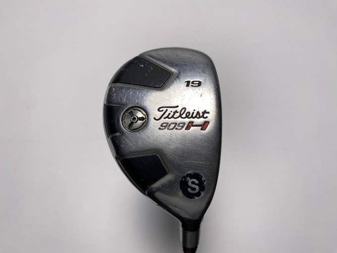 Titleist 909 H 3 Hybrid 19* Aldila VooDoo Stiff Graphite Mens RH +1"
