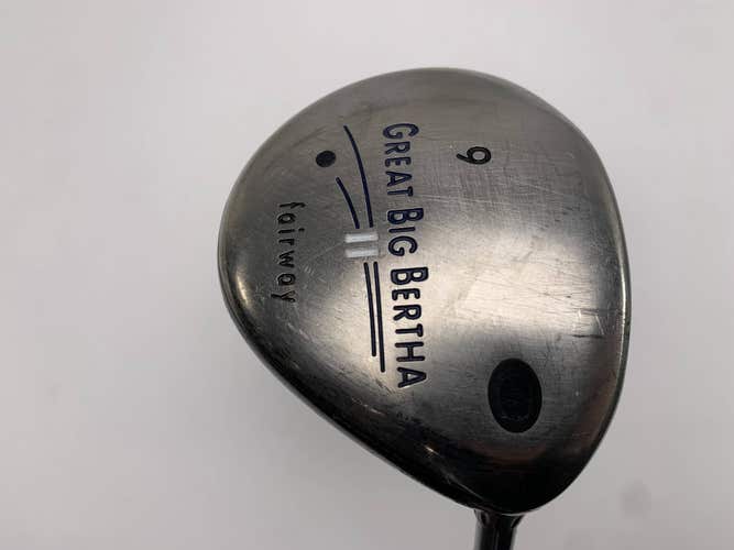 Callaway Great Big Bertha II 9 Fairway Wood 24* GBB System 60 60g Firm Mens RH