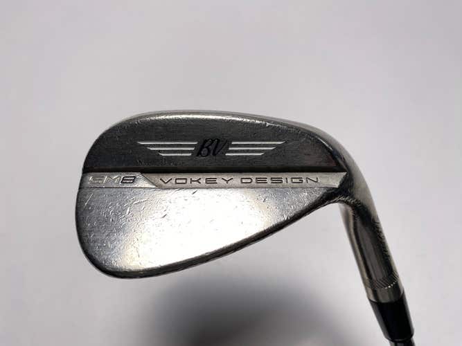 Titleist Vokey SM8 Brushed Steel Wedge 50* 12 Bounce F-Grind OBAN Reserve Men RH
