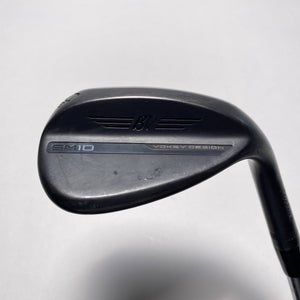 Titleist Vokey SM10 Jet Black Wedge 60*12 Bounce D-Grind WedgeWorks Steel Men RH