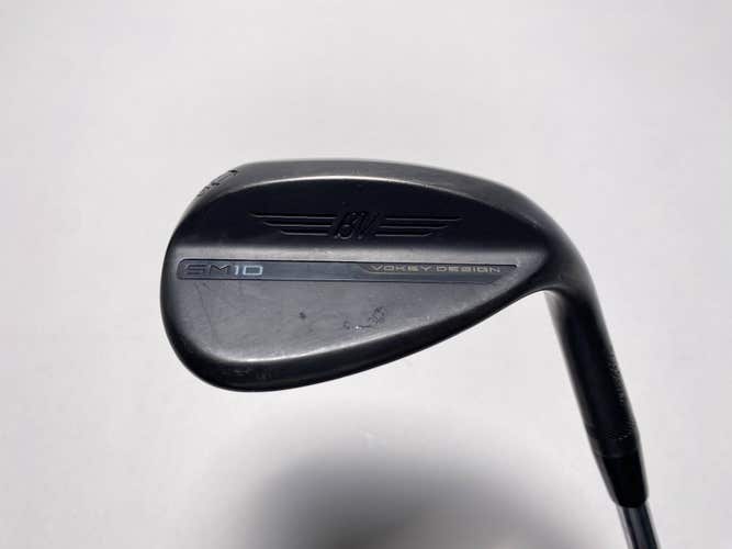 Titleist Vokey SM10 Jet Black Wedge 60*12 Bounce D-Grind WedgeWorks Steel Men RH