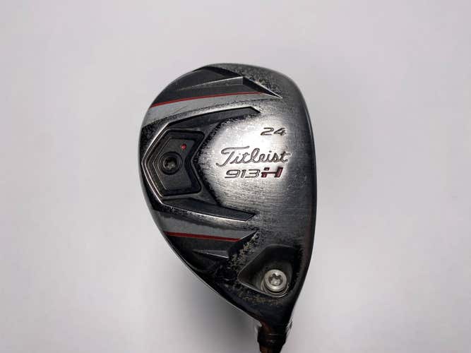 Titleist 913 H 5 Hybrid 24* Mitsubishi Rayon Diamana Blue s+ 72 Stiff Mens RH