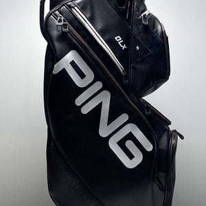 Ping DLX Cart Bag Black 15-Way Divide No Strap Golf Bag