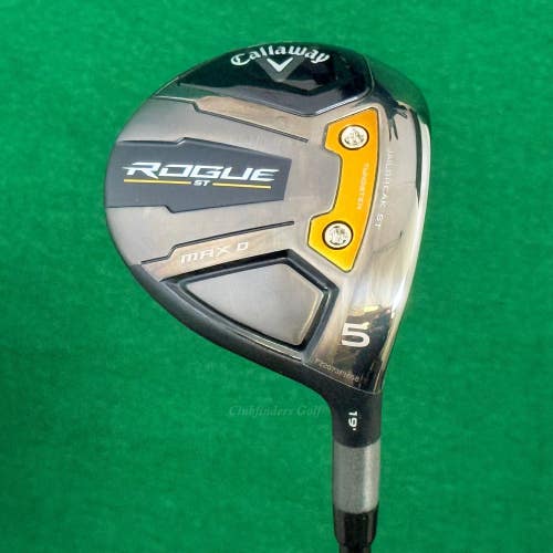 Callaway Rogue ST MAX D 19 Fairway 5 Wood Atmos Orange 6-S Graphite Stiff w/HC